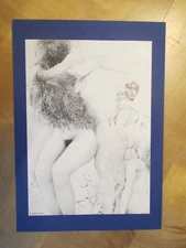 R.Bertrand, erotic drawing - B. No.: 8637 - DIN A4