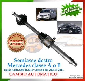 Semiasse Destro Cambio Automatico Mercedes Classe A W169 Classe B W245 Ebay