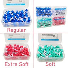 MacDent Dental Polishing Brush Prophy Cups Rubber Plastic Dentist Lab 100Pcs/Box