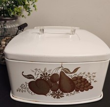Vintage Square Metal Cake Carrier COVER ONLY ...