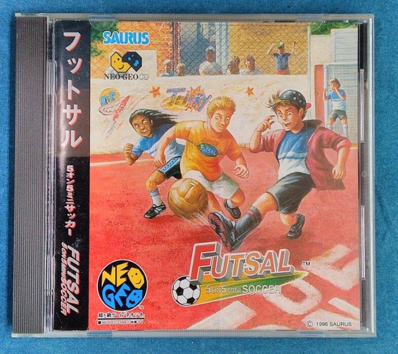 FUTSAL 5 on 5 mini soccer pleasure Goal Neo Geo SNK Neogeo CD 