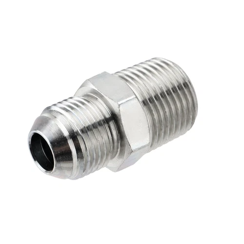 Confezione 10 Raccordi Adattatore Tubo Idraulico: 1/2" JIC 37° Maschio x 1/2" NPT Maschio USA - Foto 13 di 15