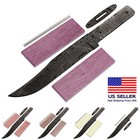 Damascus Knife Making Kit - Texas Bowie - (9 Handle Options) - DIY Blade Kit