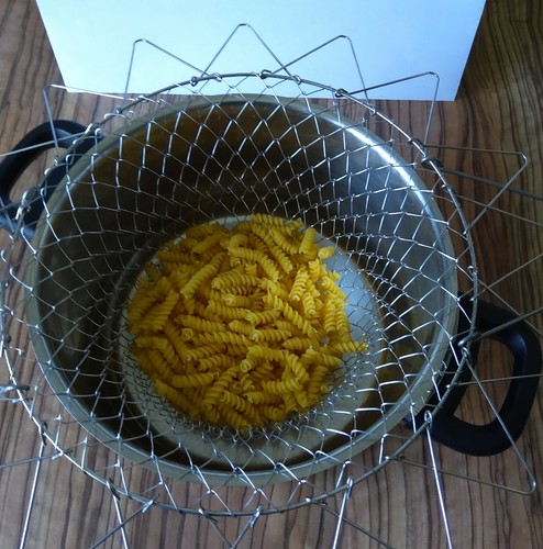 Kochkorb Frittierkorb faltbarer Gemüse Garkorb Kochen Sieb Edelstahl rostfrei - Bild 4 von 8