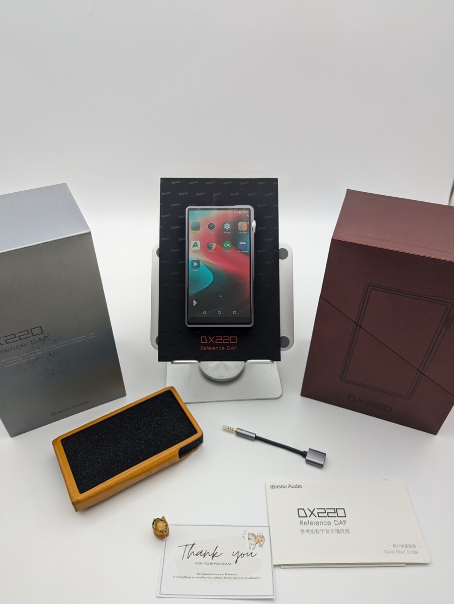 ibasso DX220 Hi-Res Portable Digital Audio Player Bluetooth