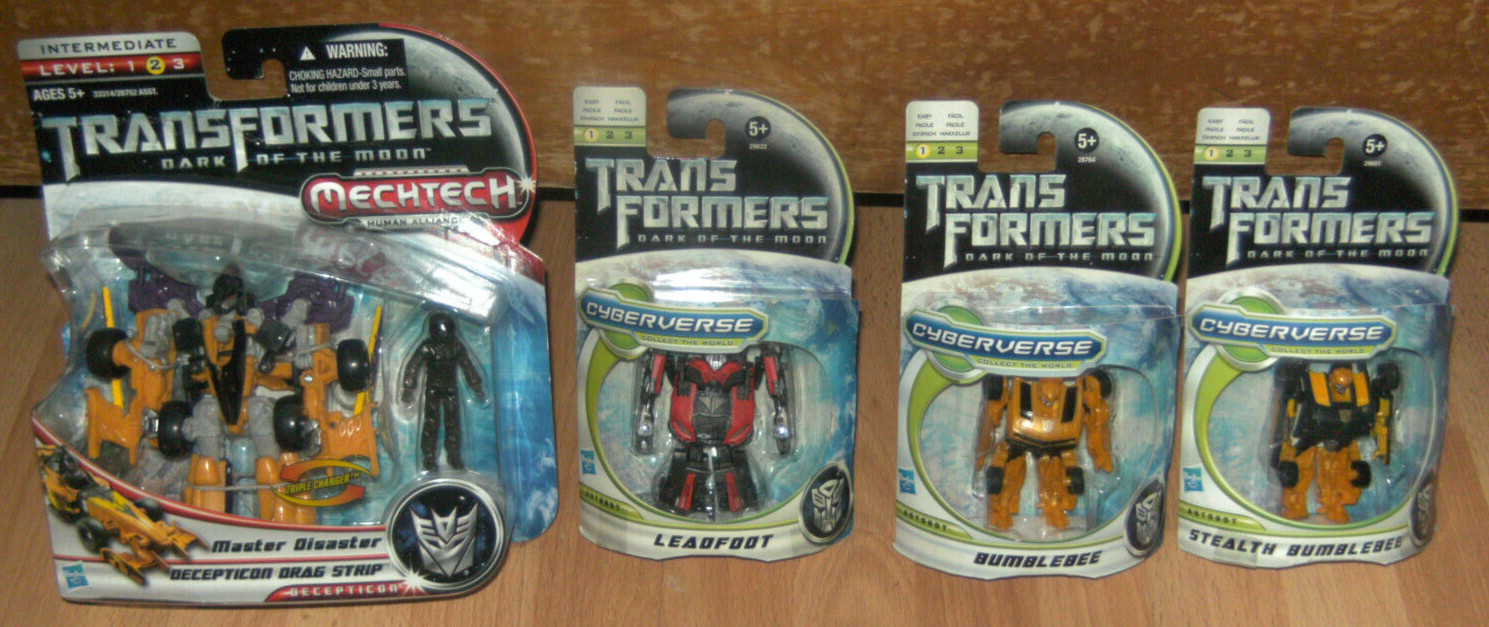 Transformers Movie 3 2011 Dark of the Moon dotm Legends + Human Alliance