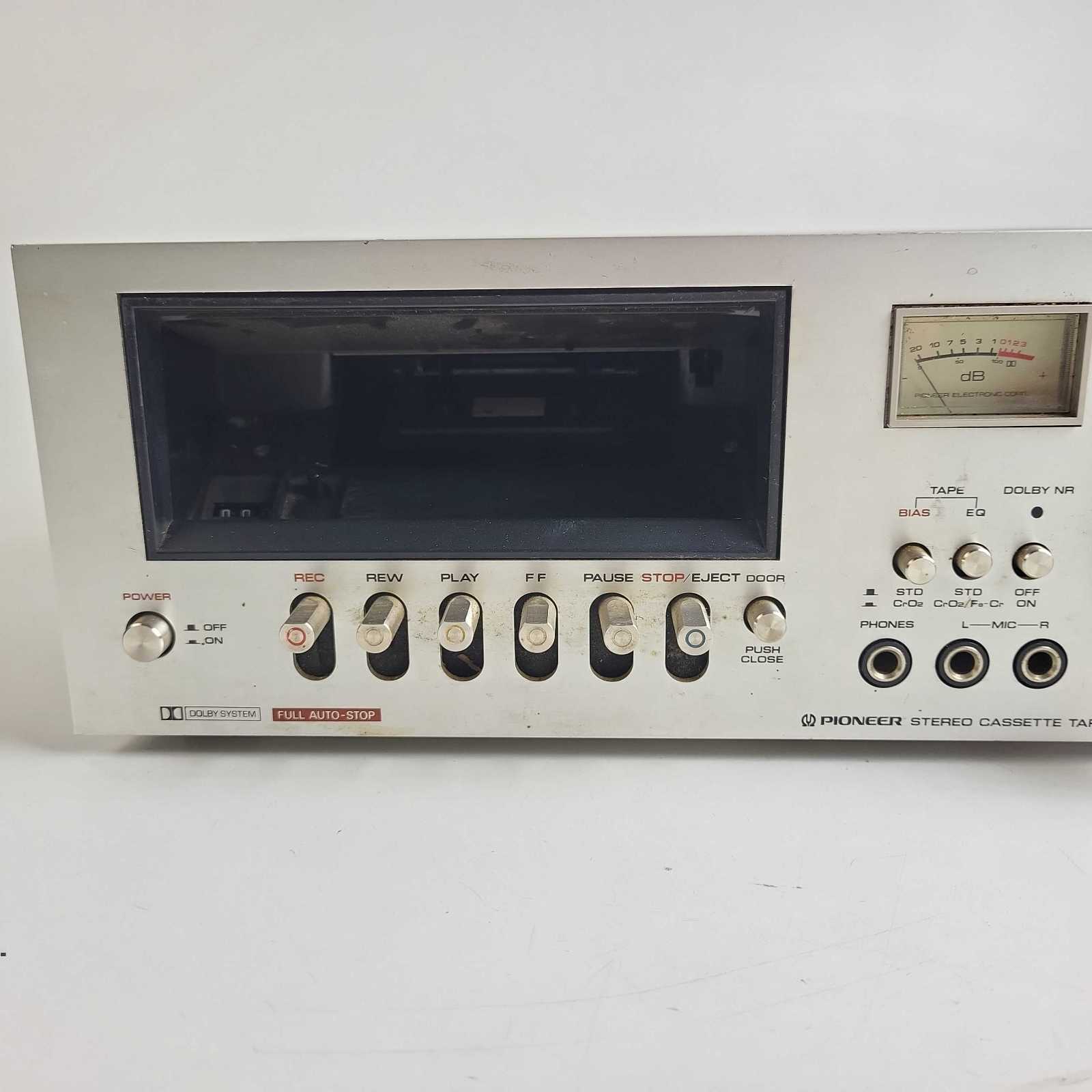 Pioneer Stereo Cassette Tape Deck Model CTF2121 PARTS eBay