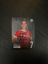 Autographed Giulia Gwinn Germany Bayern Munich Signed New Photo 2022 Official