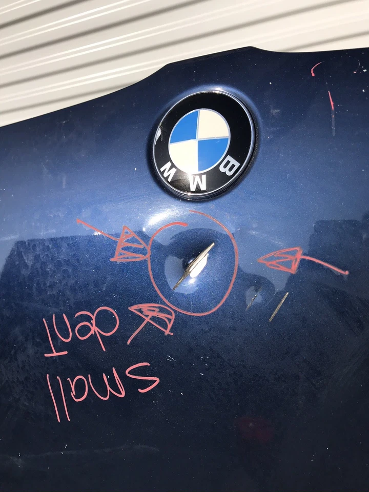 2004 2005 2006 2007 2008 2009 2010 BMW 5 SERIES 528i 535i 550i Hood OEM USED - Image 4 of 4