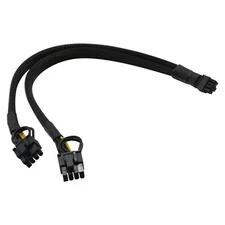 Network cable GPU 8pin to dual 8pin graphics card power cable 8P to 6P+2P 35CM 