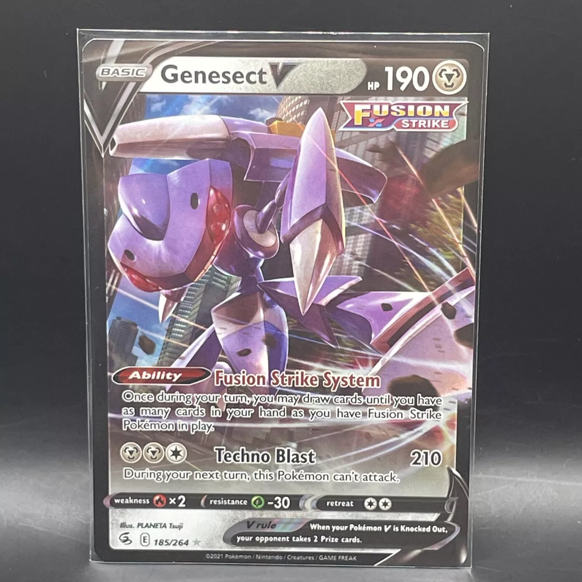 Carta Pokémon Original Genesect V 185/264