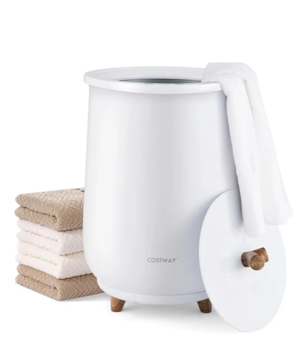 Costway 20L Luxury Towel Warmer With 24 Scent Disc Brand New In Box