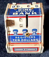 1950s Vintage J. Chein & Company Dime Bank - MADE IN USA - GREAT CONDITION