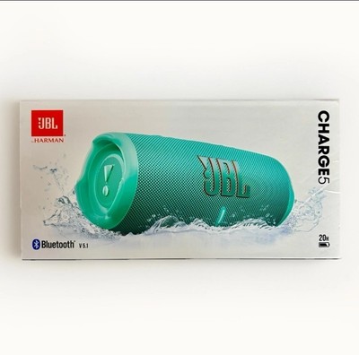 JBL Charge 5 Portable Bluetooth Waterproof Speaker Powerbank Teal