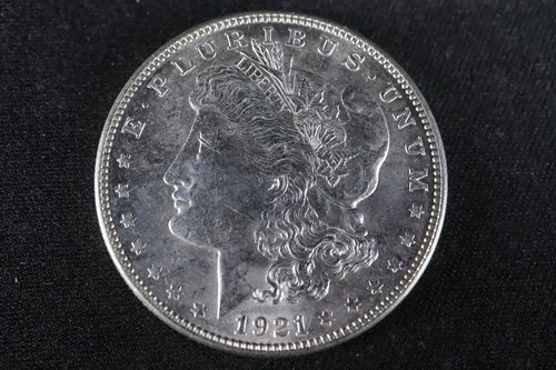 NobleSpirit GEM BU 1921 Morgan SILVER Dollar Great Luster