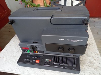 Bauer T525 Super-8 Tonfilmprojektor Microcomputer Duoplay Studioklasse