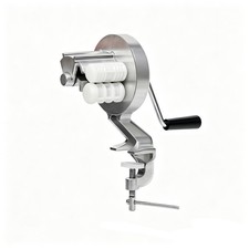 Hand-Crank Pasta Maker Heavy-Duty Manual Pasta Machine Detachable for Home