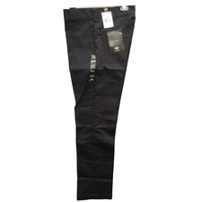 Dickies Flex Mens Skateboarding Pants Size 31x32 Black Slim Fit Straight Leg New