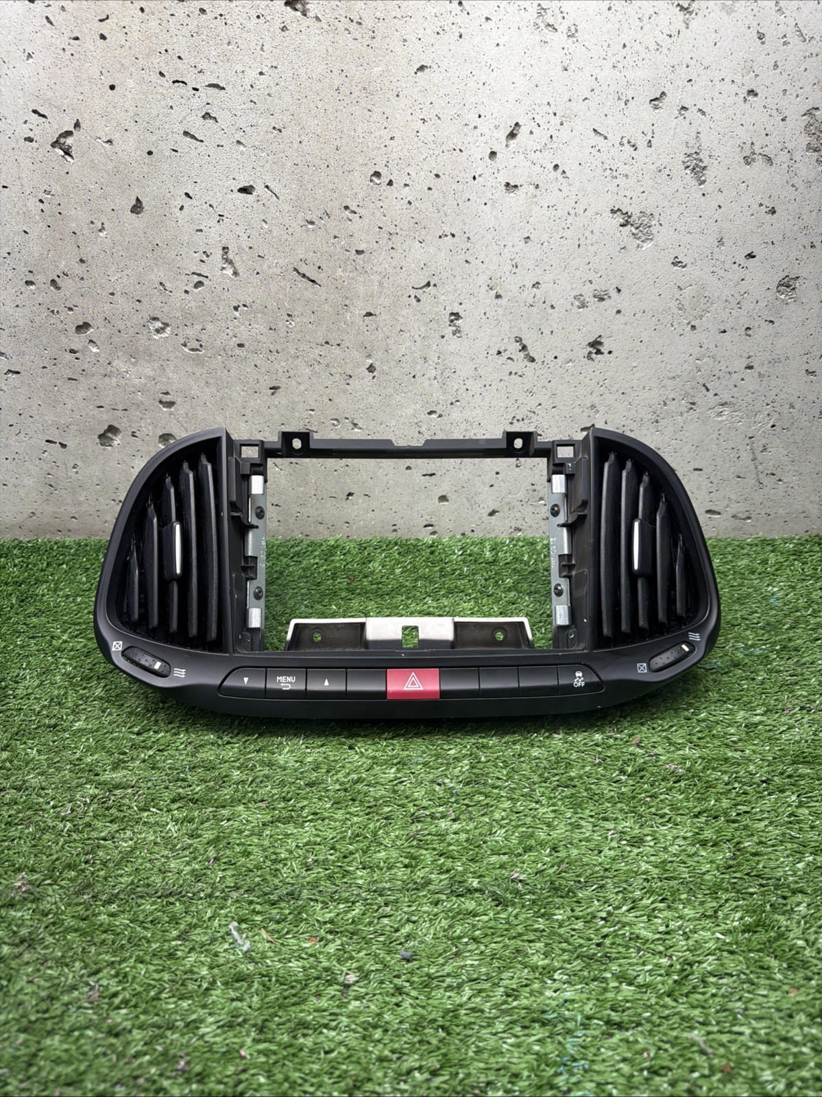 2015-2020 DODGE RAM PROMASTER CITY CENTER DASH RADIO BEZEL AIR VENT GRILLE OEM