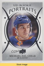2018-19 Upper Deck UD Portraits Rookies Michael Dal Colle #P-62 READ vm9