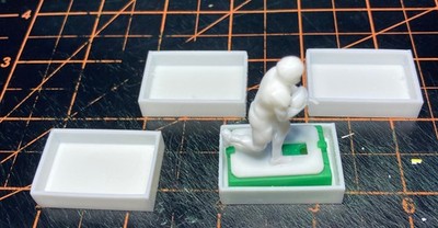 Set of 4 Freeze Frame Stand Stills for use with Electric Football.