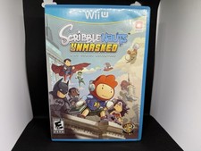 Scribblenauts Unmasked: A DC comics Adventure Nintendo Wii U CIB