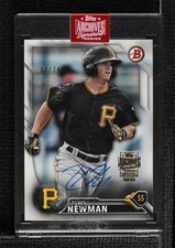 2019 Topps 58/74 Kevin Newman (2016 Bowman Draft) Buyback Auto 19n6