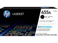 Genuine HP 655A Black Toner Cartridge  Works with HP Color LaserJet Enterprise