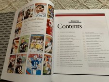 Sports Illustrated The Football Book auto signed by 14 Hall of Famers, HOF, COA