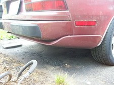 Porsche 944 Turbo S2 - Lower Rear Diffuser Spoiler Splitter Valance Embellisher Porsche 944 Turbo S2 - Lower Rear Diffuser Spoiler Splitter Valance Embellisher
