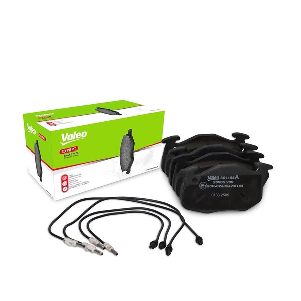 Bremsbelagsatz Scheiben Vorne 17,8 Mm Valeo FüR U.A. Peugeot 106-image