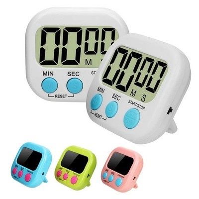 LED Counter Display Alarm Clock Manual Electronic Countdown Sports Magnetic Digi