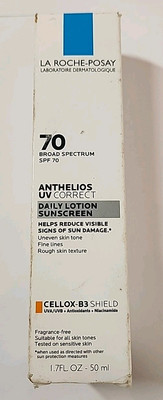 NEW La Roche-Posay Anthelios SPF 70 UV Correct Sunscreen Moisturizer EXP: 04/26