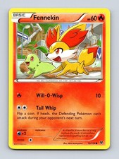 Pokemon Fennekin 10/124 Fates Collide Common LP