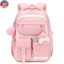Kids Backpack for Girls Aged 6-14, Kindergarten Elementary Middle School Backpac
