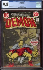 Demonio # 9 CGC 9.8 Blanco (DC, 1973) Jack Kirby & Jack Royer portada y arte