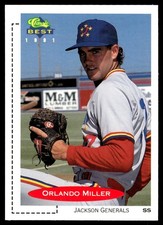 1991 Classic Best Orlando Miller Jackson Generals #377