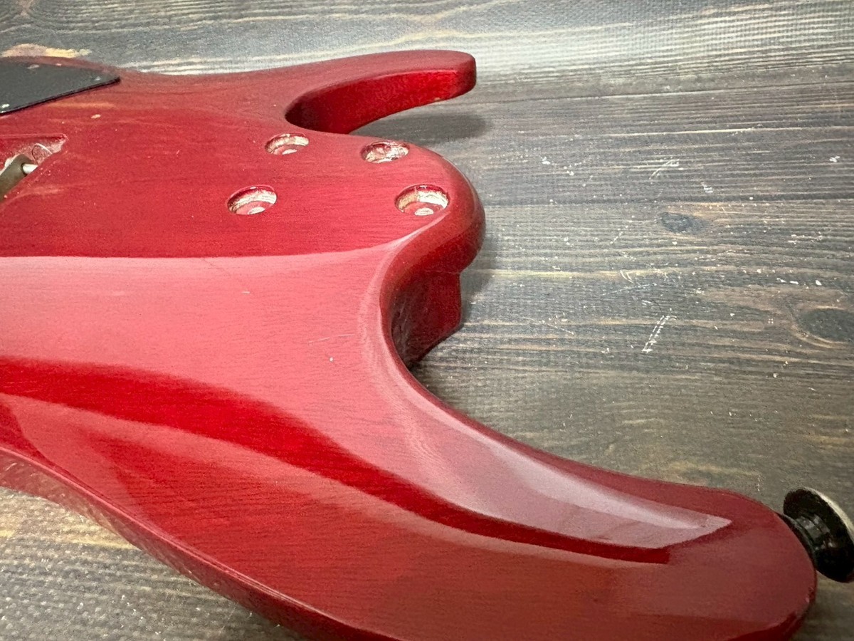 1992 Ibanez S470 Body Mahogany Transparent Red Made in Japan | eBay