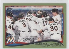 2014 Topps Season Highlights Retail Green Henderson Alvarez Checklist #132 1g5