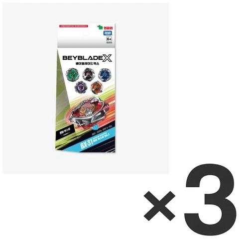 Beyblade X: BX-31 Random Booster Vol. 3 Tyranno Beat 3pcs