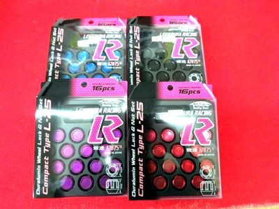 Kics Leggdura Racing Forged Lug Nuts Set 16pcs M12xP1.25 Brand New