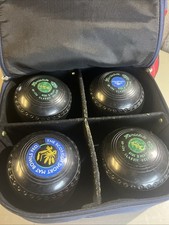 set of Henselite Classic Deluxe bowls.size 3 Excellent, Hardly Been Used