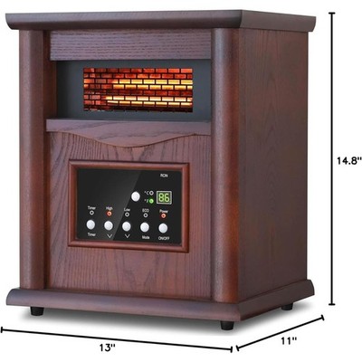 Trustech Infrared Electric Space Heater 1500W w/ Remote Control