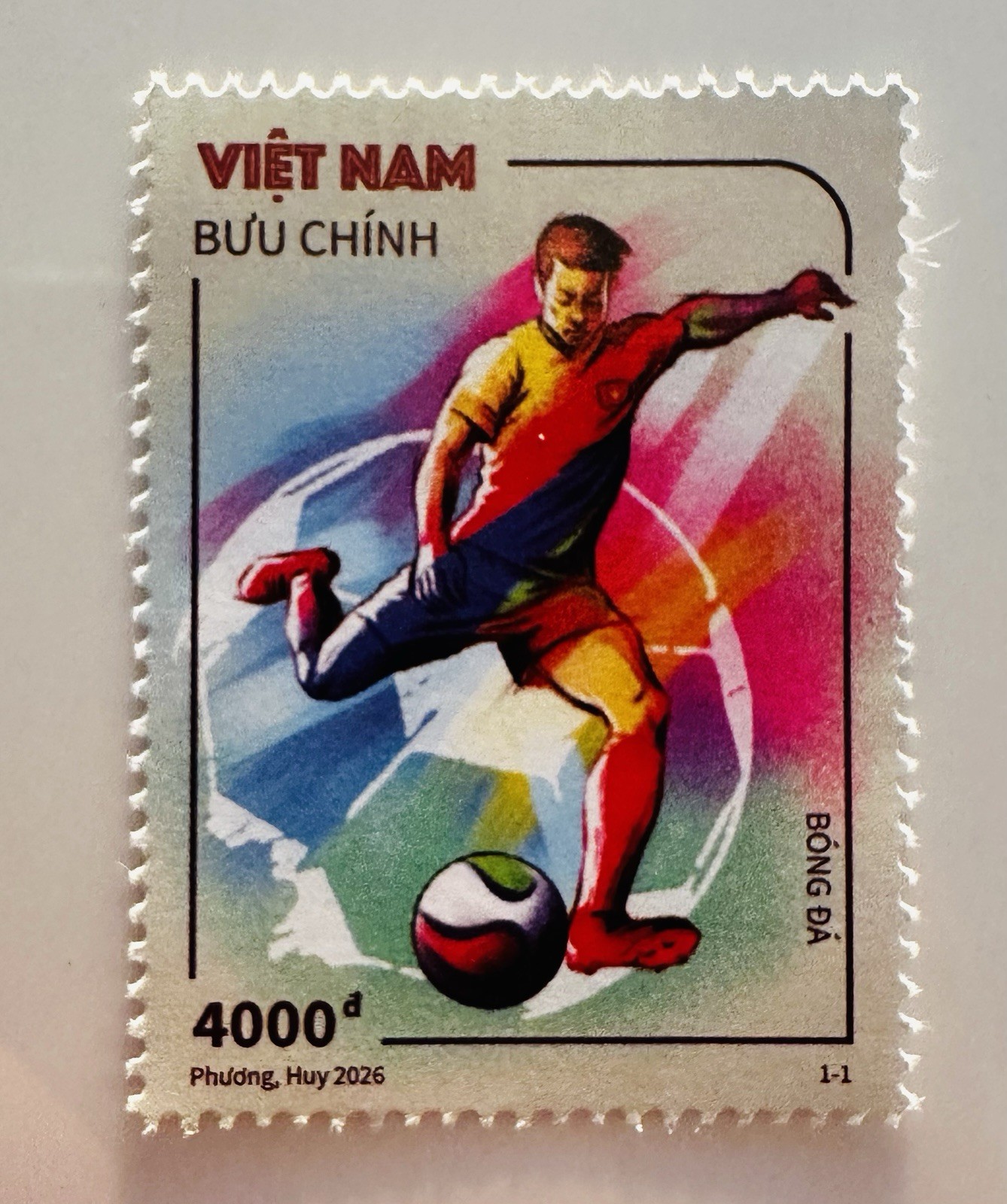 Vietnam 2026 Stamp FIFA World Cup Soccer Football Mint Sports Games