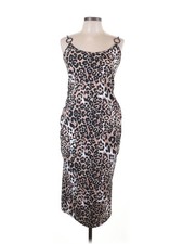 NWT Boohoo Women Brown Cocktail Dress 10