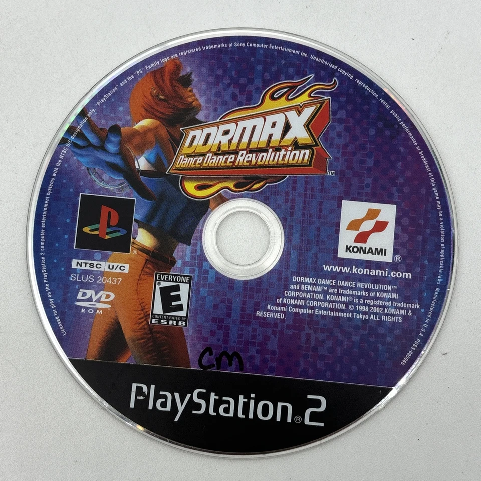 Solo disco Dance Dance Revolution Supernova y DDRMax Sony Playstation 2 PS2 Foto 3 de 3