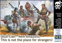 Master Box 35199 - 1/35 Desert Battle Series. Skull Clan - New Amazons - Neu