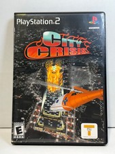 City Crisis (Sony Playstation 2,PS2) Tested Free Shipping
