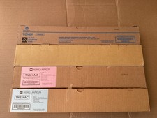 NEW Lot of 4, Genuine Konica Minolta TN324JK/Y/AM/AC Toner Cartridge