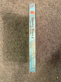 Chuck Rock II (2) Son Of Sega CD 1993 Excellent Condition w/Blank Warranty Card